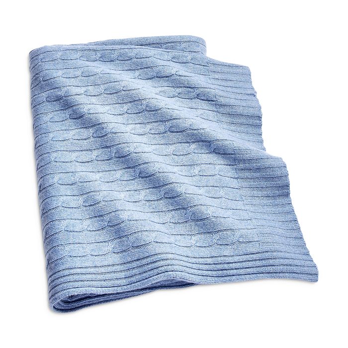 Ralph lauren cashmere cable throw clearance