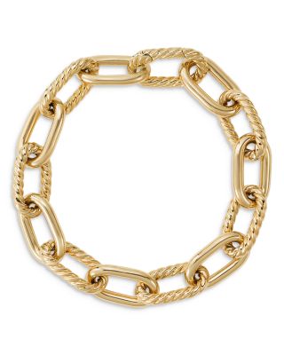 DY Madison&reg; Chain Bracelet in 18K Yellow Gold, 11mm