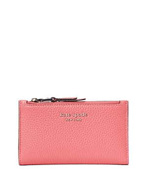 KATE SPADE KATE SPADE NEW YORK SMALL SLIM LEATHER BIFOLD WALLET,PWR00061