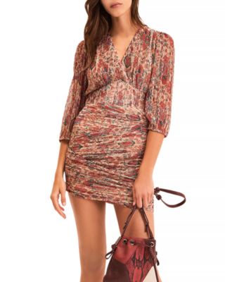 ba&sh Amelia Floral Print Dress | Bloomingdale's Women