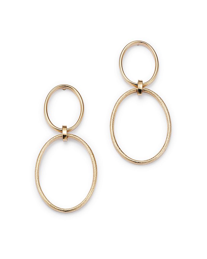 Bloomingdale's - Oval Link Drop Earrings in 14K Yellow Gold - 100% Exclusive
