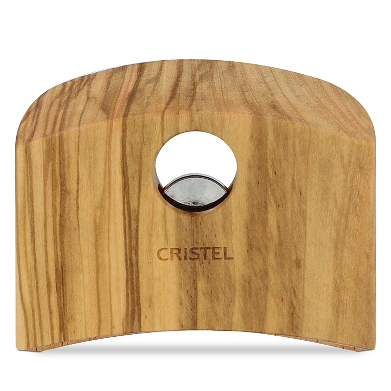 Cristel Casteline Olive Wood Side Handle In Tan