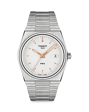 Shop Tissot Prx Watch, 40mm In Silver