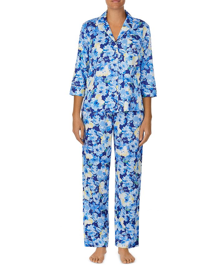 Ralph Lauren Printed Pajama Set | Bloomingdale's