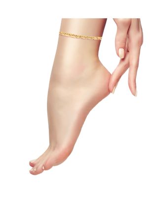 18k gold anklet for sale