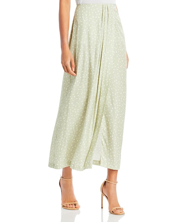 Vince Stone Dots Drape Skirt Bloomingdale s