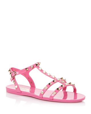 rockstud pvc sandals