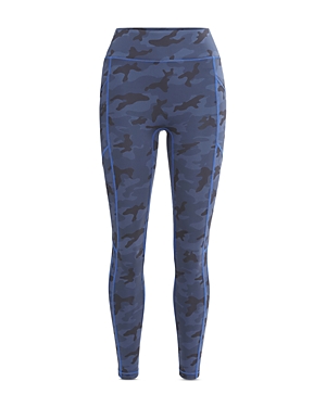 All Access Center Stage High Waist Pocket Leggings In Navy Camo
