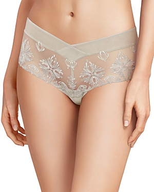 Chantelle Champs-elysees Lace Hipster In Platinum