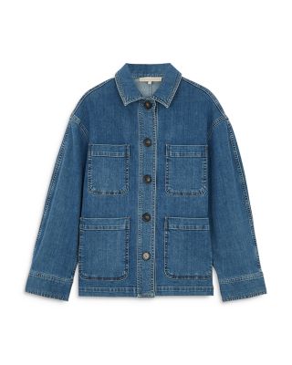 VANESSA BRUNO Neli Denim Jacket | Bloomingdale's
