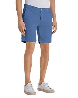 Ag Slim Fit Trouser Shorts In Sulfur Rio Blue