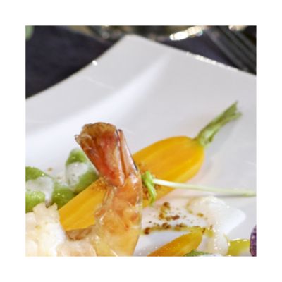 New Wave Rectangular Dinner Plate, Large