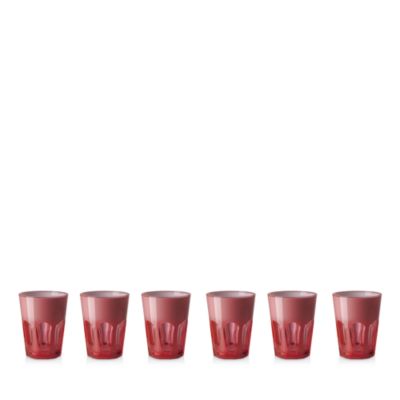 Mario Luca Giusti - Double Face Acrylic Tumbler, Set of 6
