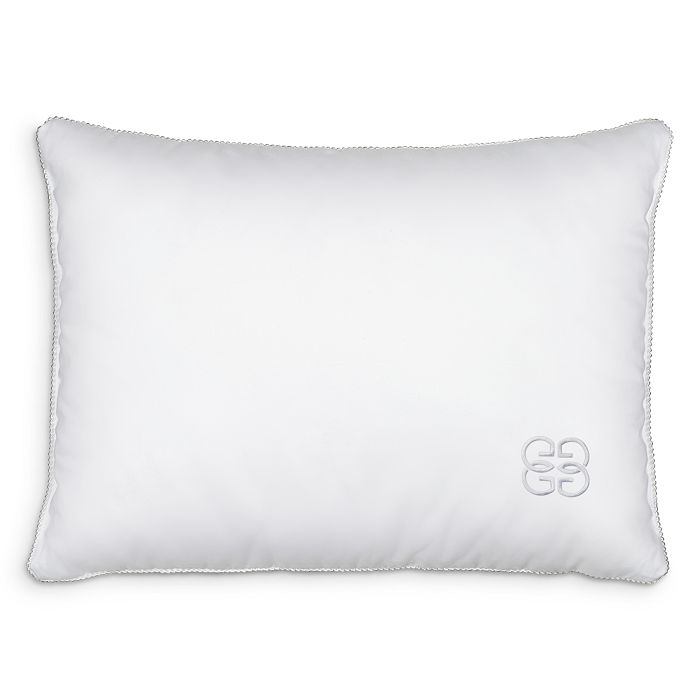 Shop Gingerlily Silk Blend Boudoir Pillow, 12 X 16 In White