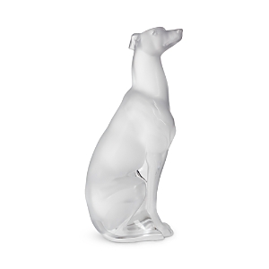 Lalique Limited Edition Crystal Greyhound Clear Figurine