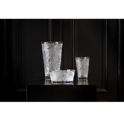 Merles & Raisins Small Clear Vase