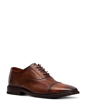 Frye Paul Bal Leather Oxfords In Cognac