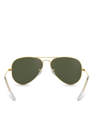  Original Brow-Bar Aviator Sunglasses, 58mm