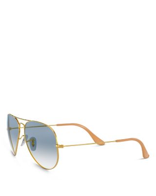  Original Brow-Bar Aviator Sunglasses, 58mm