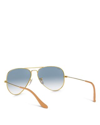  Original Brow-Bar Aviator Sunglasses, 58mm