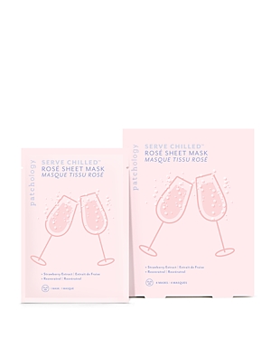 Patchology Serve Chilled Rose All Day Sheet Mask 4 Pack