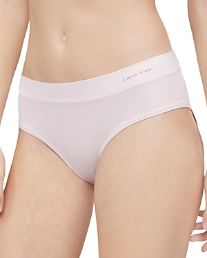 Calvin Klein Second Skin High Waist Thong In Nymphs Thigh