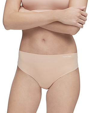 Calvin Klein Invisibles High-waist Hipster In Bare