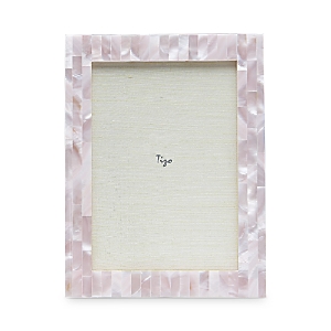 Tizo Mother Of Pearl 5 X 7 Picture Frame In Pink