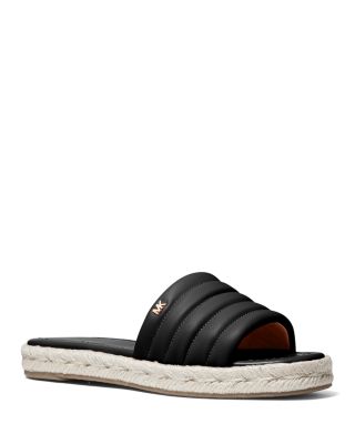 michael kors espadrille slide