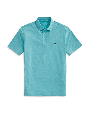 Vineyard Vines St. Jean Stripe Sankaty Regular Fit Polo Shirt In Andros Blue