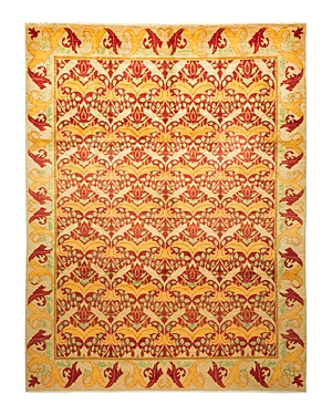 Bloomingdale's Arts & Crafts M1573 Area Rug, 7'10 X 10'2 In Red