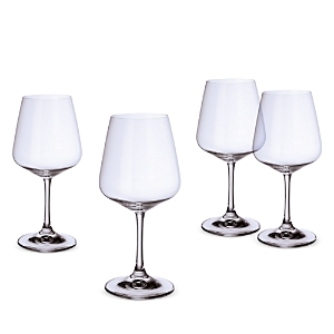 Villeroy & Boch Ovid Red Wine Glasses, Set Of 4 In Transparent