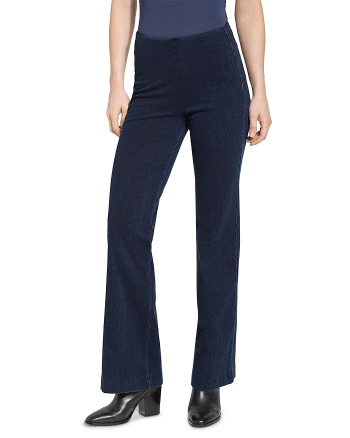 Lyssé Flared Pull-On Jeans | Bloomingdale's