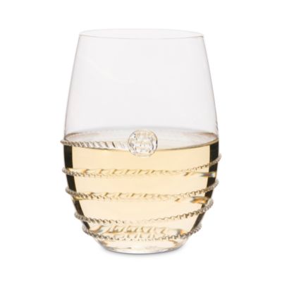 Amalia Balloon Stemless White Wine Glass