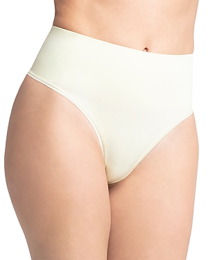 Yummie Ultralight Seamless Thong In Tender Yellow