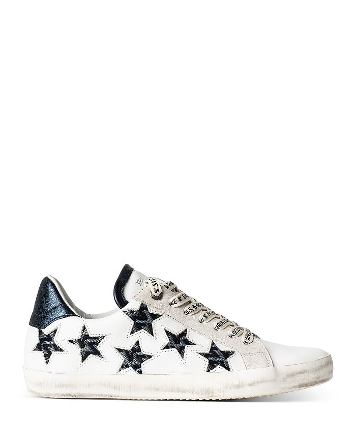 Zadig & Voltaire Women's Monogram Stars Low Sneakers | Bloomingdale's