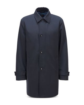 BOSS Dain 5 Water Repellant Overcoat 