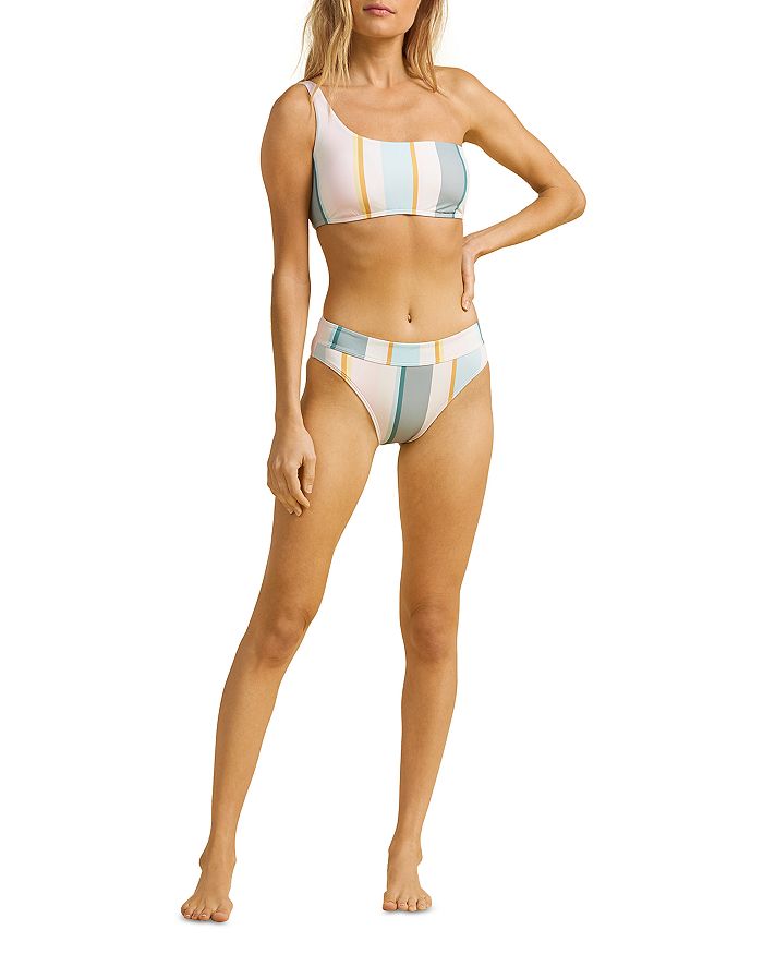 Billabong x The Salty Blonde Feelin Salty One Shoulder Bikini Top Maui Bikini Bottom Bloomingdale s