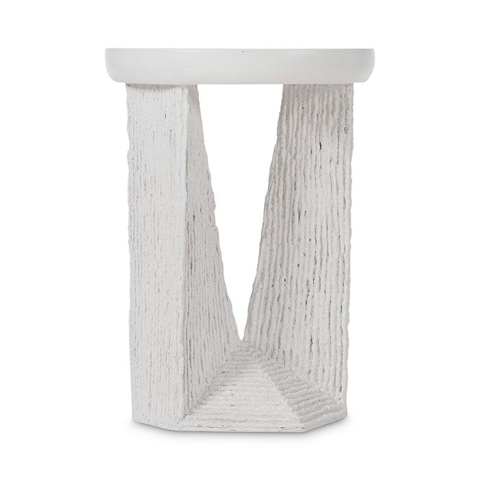 Shop Bernhardt Voile Outdoor Accent Table In Natural/coco Twig