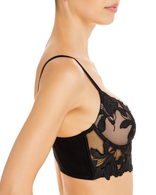 Lily Embroidery Longline Demi Bra