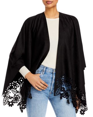 Fraas Faux Suede Ruana | Bloomingdale's