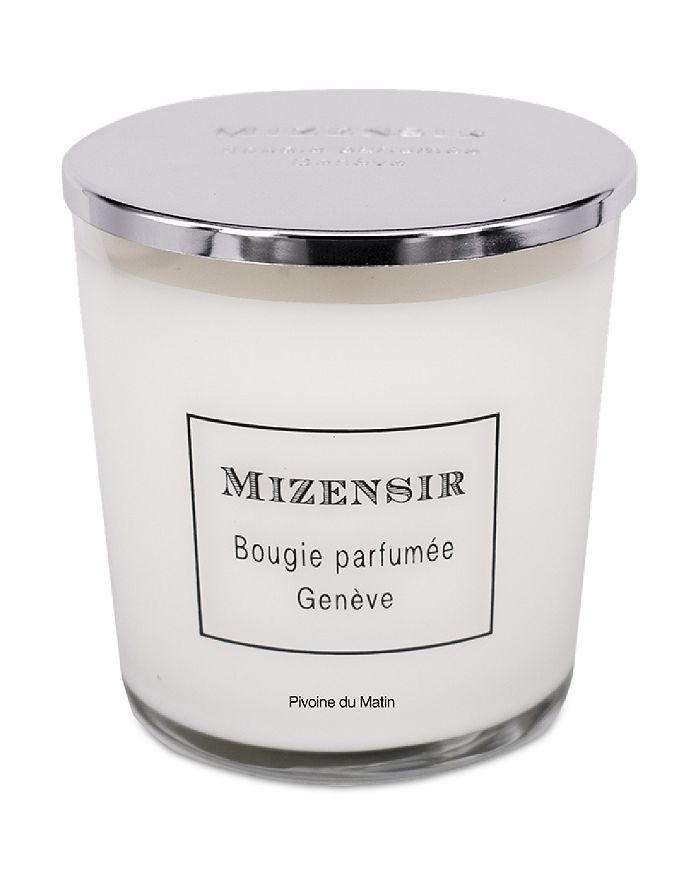 Shop Mizensir Pivoine Du Matin Scented Candle 8.1 Oz.