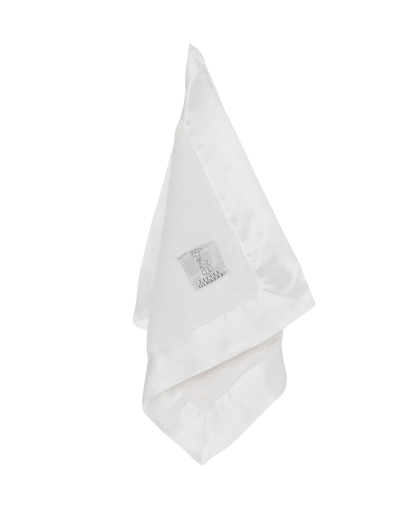 Shop Little Giraffe Luxe Mini Faux Fur Blanket - Baby In Cream