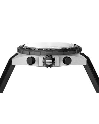 Formula 1 Quartz Men's Black Rubber Chronograph, 43mm