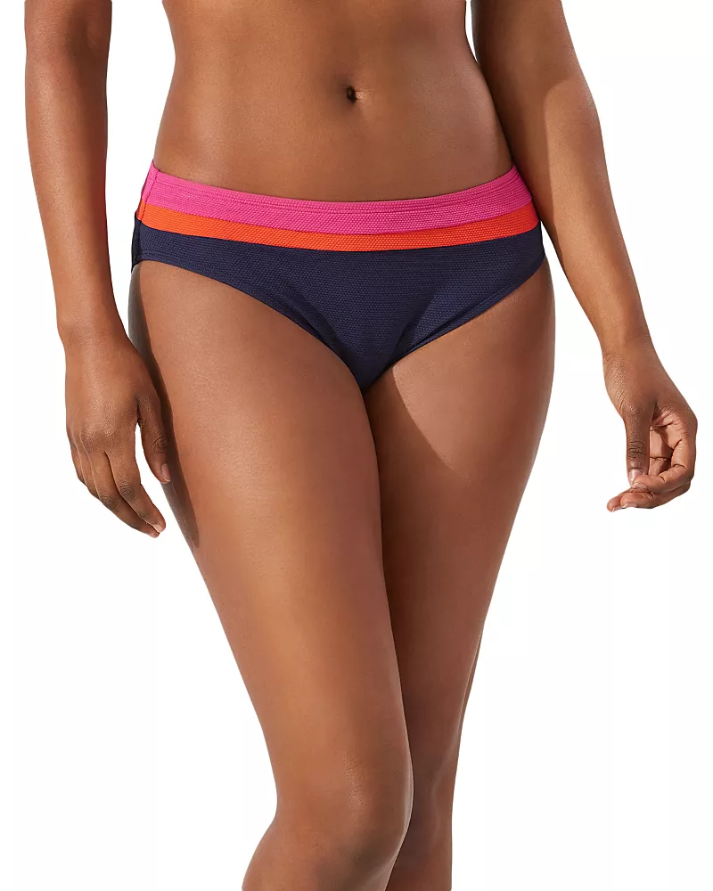 Tommy Bahama Island Cays Color Block Hipster Bikini Bottom
