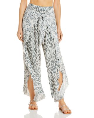 Surf Gypsy Printed Wrap Pants Swim 