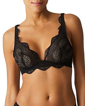 Temple Luxe Lace Level 1 Push Up Bra Beige