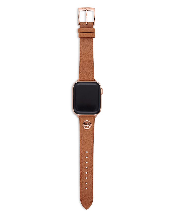 Michael Kors - Logo Charm Leather 38-40mm Band for Apple Watch&reg;