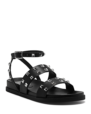 Vince Camuto Women's Pealan Studded Strappy Leather Sandals