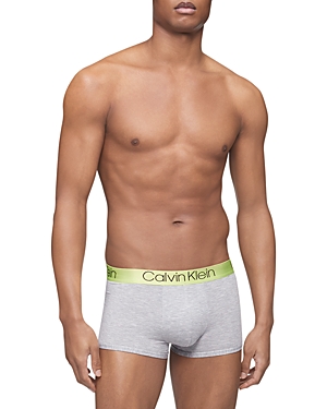Calvin Klein Ultrasoft Stretch Modal Trunks In Gray